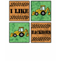 Backhoe t-shirts