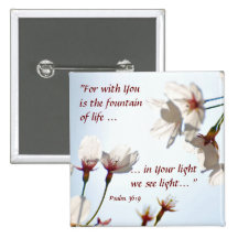 Backlit Cherry Blossoms 2 Pin