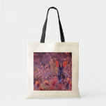 Backlit Cottontail Pink flowers Bag