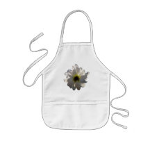 Backlit White Daisy Aprons