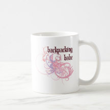 Backpacking Babe Coffee Mugs