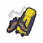 Backpacking embroidered shirts