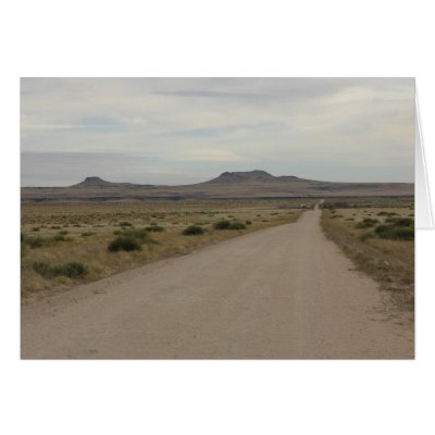 Backside of Rabbit Ear Mountain Card by StormShooter