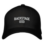 Backstage God Embroidered Hat