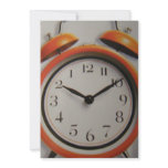 BACKWARDS CLOCK INVITATION