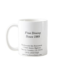 Backwoods Inn Restaurant Coffee Mug