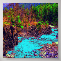 Backwoods Stream Print