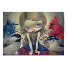 "Backyard Birds" Greeting Card