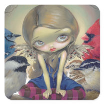 "Backyard Birds" Sticker