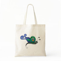 Backyard Buggies · Blue & Green Butterfly Tote Bag