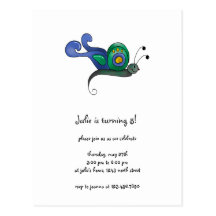 Backyard Buggies · Blue & Green Butterfly Post Cards
