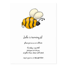 Backyard Buggies · Bumblebee Postcard
