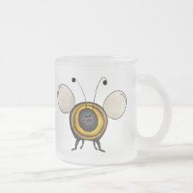 Backyard Buggies · Smiling Bee Coffee Mug
