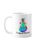 Backyard Mermaid Coffee Mug