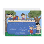 Backyard Pool Invitation