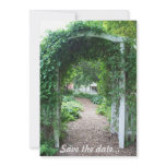 Backyard Wedding - Save the Date Invitation