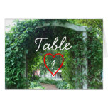 Backyard Wedding - Table Place Card