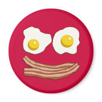 Bacon and Eggs Magnet