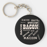 Bacon Bacon Bacon Key Chain