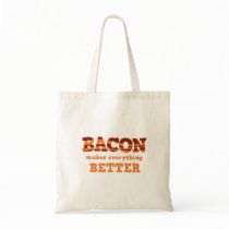 Bacon Tote Bags