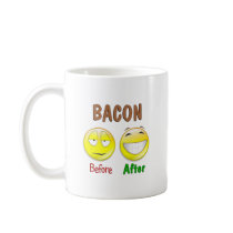 Bacon Before After Mug