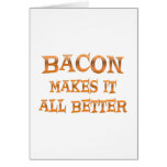 Bacon Greeting Cards