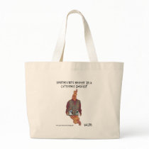 Bacon Christmas Sweater-ized Tote Bags