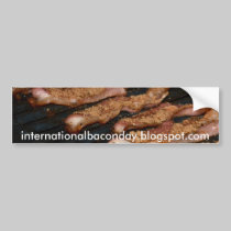 Bacon Day Bummper Sticker bumper stickers