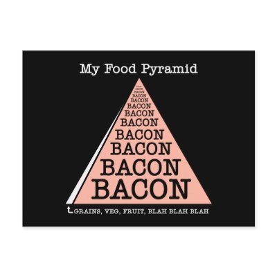 Bacon Food Pyramid by justbacon