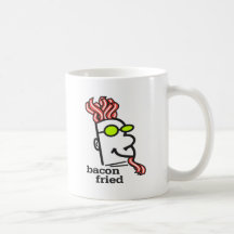 Bacon Fried Coffee Mugs
