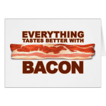 Bacon Greatings Cards