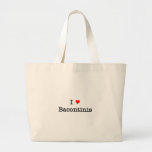 Bacon I Love Bacontinis Canvas Bag