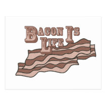Bacon Is Life postcards