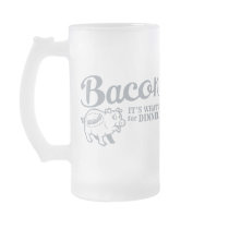 bacon - it's whats for dinner mug