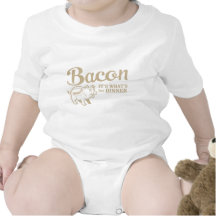 bacon - it's whats for dinner tee shirt