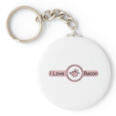 Bacon Keychains by TheFamousLabel