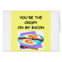 BACON lover Greeting Card