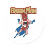 Bacon Man stickers
