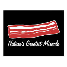 bacon nature's greatest miracle post cards