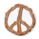 Bacon Peace Sign T-shirts, Hoodies, Gifts magnets