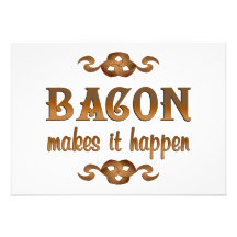Bacon Personalised Announcement