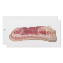 bacon custom photo card