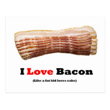 Bacon Post Card