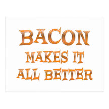 Bacon Postcards