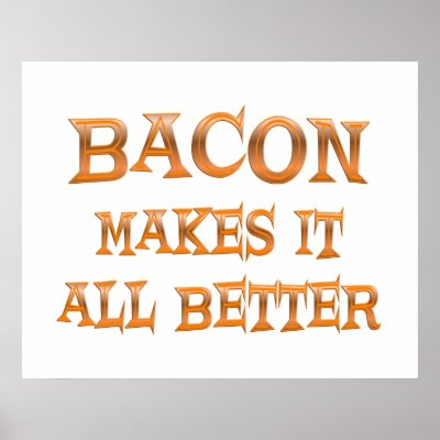 Bacon Print by TLArnold2