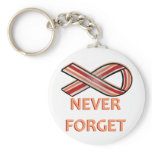 Bacon Ribbon Keychain