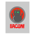 Bacon Robot Post Cards