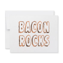 Bacon Rocks Personalized Announcement