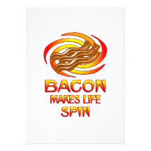 Bacon Spins Personalized Announcements