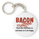 Bacon T-shirts and Gifts. keychains